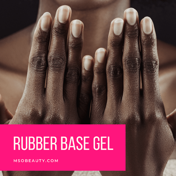 Rubber base gel, rubber base coat, rubber top coat