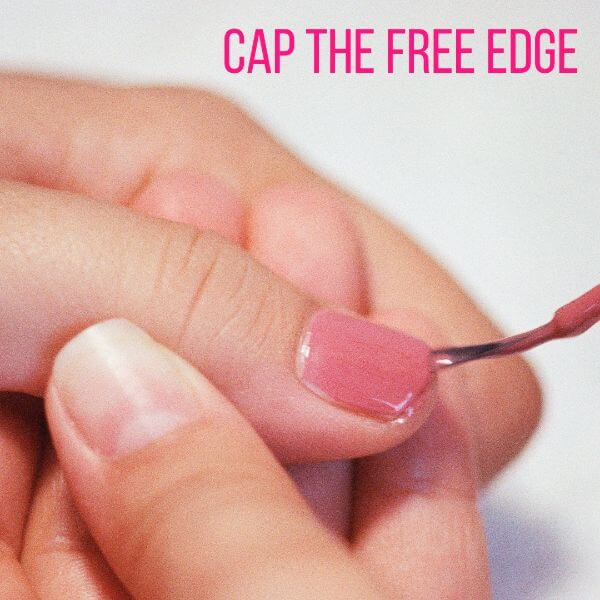 Cap the free edge