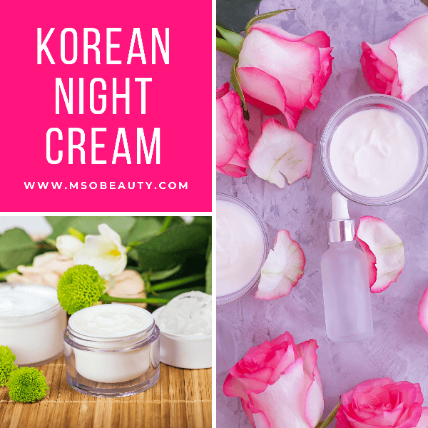 Korean night cream, Best Korean night cream, Korean night creams