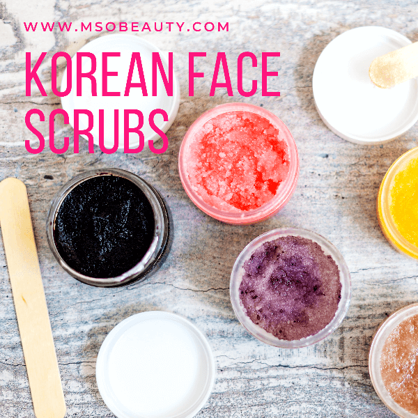 Korean face scrub, best korean face scrub, korean face scrubs