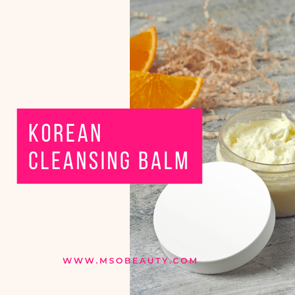 Korean cleansing balm