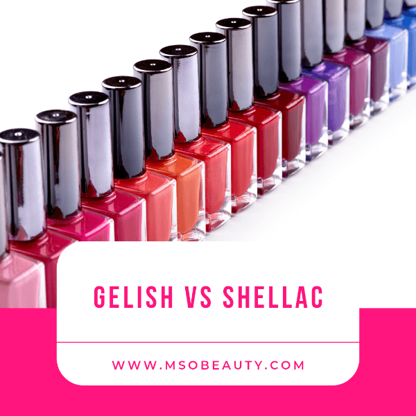 Gelish vs shellac, difference between gelish and shellac