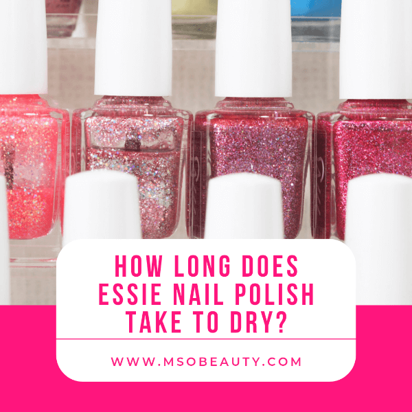 how long does essie nail polish take to dry