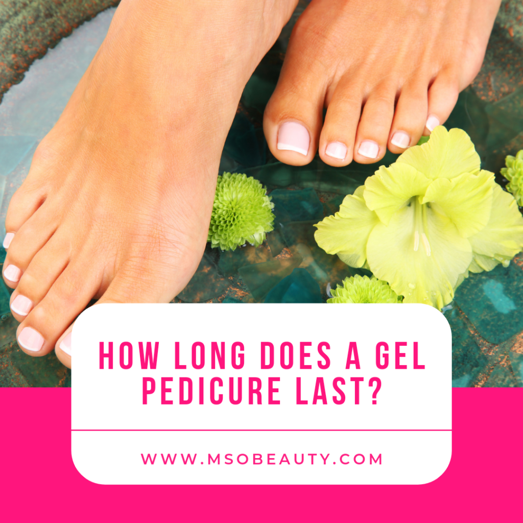 How long does a gel pedicure last?